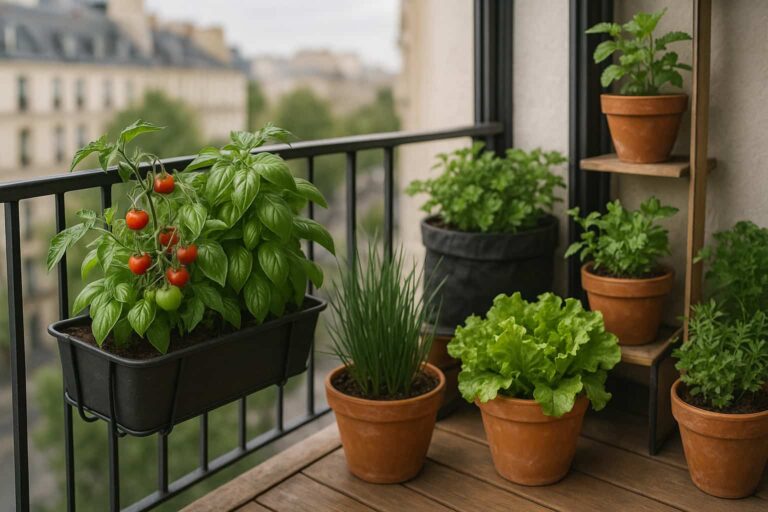 Potager urbain : astuces pour jardiner en balcon ou petit espace