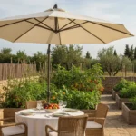 Quel parasol déporté choisir pour sa terrasse